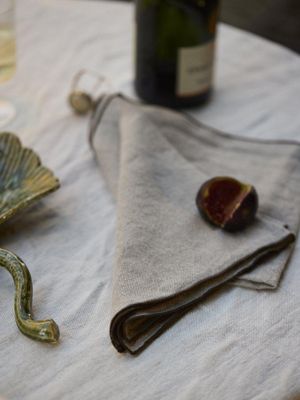 Svanefors Celine Servett 4-pack Mörkbrun 45x45 cm