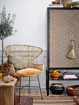 Dekorationsskål Svart Terrakotta Dixon | Bloomingville