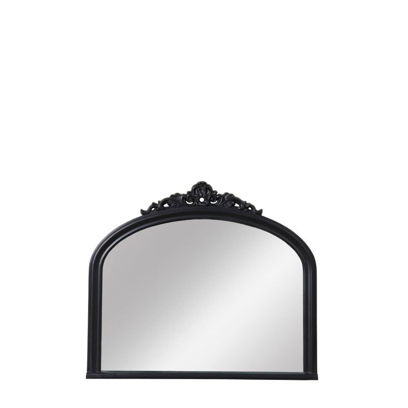 Spegel Halene Svart Paulowniaträ/Glas Lene Bjerre