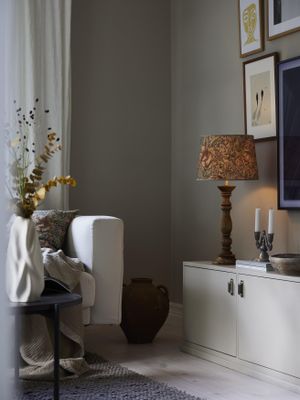 PR Home Lodge Bordslampa Aged Brown 50 cm