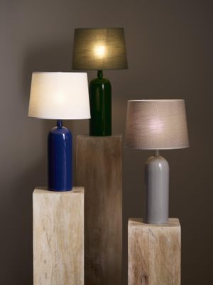 Carter Lampfot Grå 35 cm | PR Home