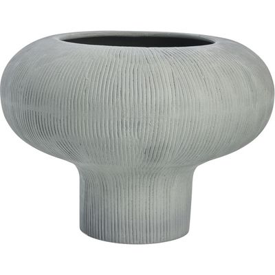 Lene Bjerre Samara Vas Grå Keramik H22 cm
