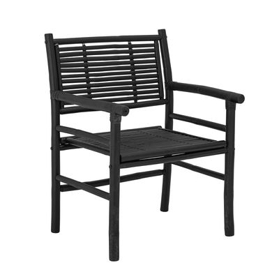 Coen Loungefåtölj Svart Bambu H84cm Bloomingville