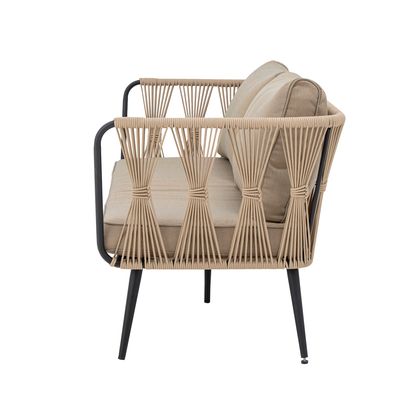 Soffa Brun Metall Pavone | Bloomingville
