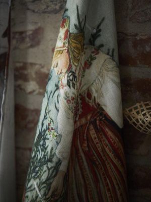 Svanefors Konfekt Kökshandduk Grön 50x70 cm