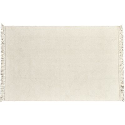 Lene Bjerre Daphne Matta Vit Ull L200 cm