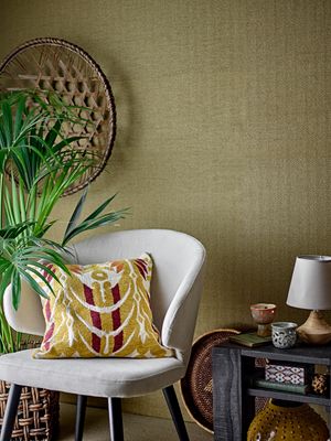 Loon Fåtölj Natur Polyester Bloomingville Creative