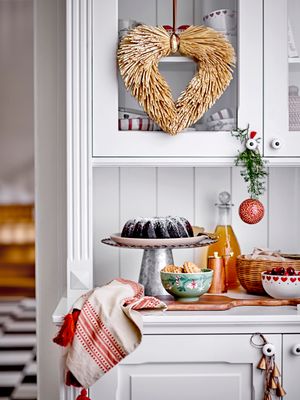 Skål Grön Stengods Yule Set om 2 | Bloomingville