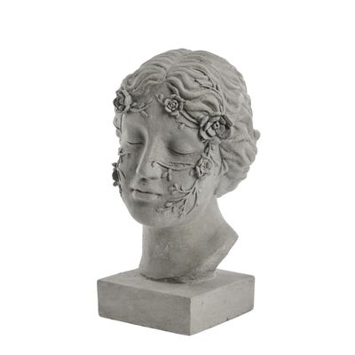 Lene Bjerre Sielle Dekoration Grå Polyresin H31 cm