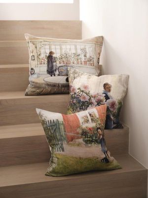 Svanefors Azalea Kuddfodral Lin 45x45 cm