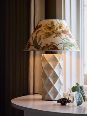 Hazel Lampfot Beige 43cm | PR Home