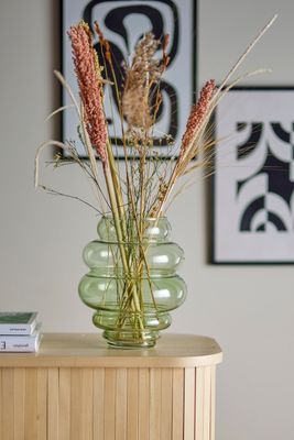 Vas Grön Glas Annhelene | Bloomingville