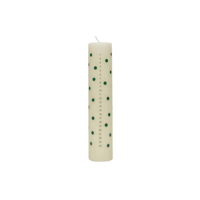 Jul Offwhite / Grön Paraffin OYOY LIVING