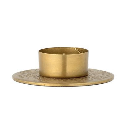 Ljusstake Guld Metall Mariella | Bloomingville