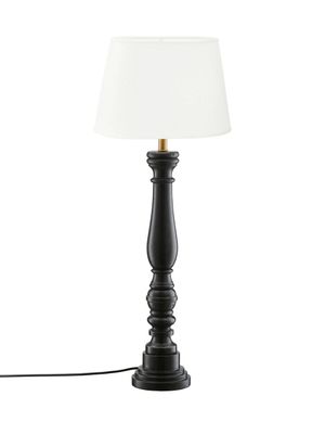 PR Home Doris Bordslampa med oval Skärm 64 cm Rustik Svart