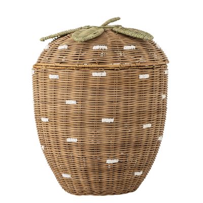 Pelino Korg m/lock Brun Rotting Ø30 cm Bloomingville Mini