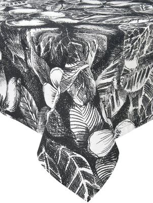 Svanefors Sonia Duk Svartvit 140x250 cm