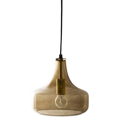 Yuser Pendellampa Brun Glas Ø25.5cm Bloomingville