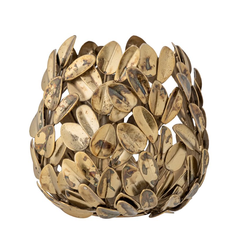 Värmeljushållare Mässing Metall Cherina | Bloomingville