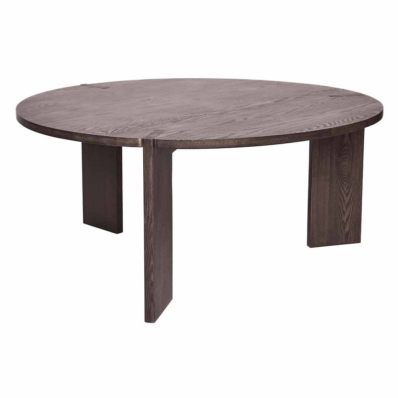 Oy Soffbord Mörk Betsad Ask Oyoy Living Ø90cm