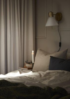 Svanefors Amie Brodyr Bäddset Iskaffe 150x210 cm