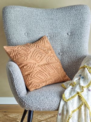 Kudde Brun Bomull Watton | Bloomingville