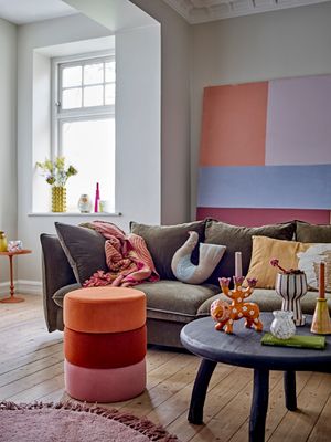 Filt Rosa Återvunnen bomull Tiffanie | Bloomingville