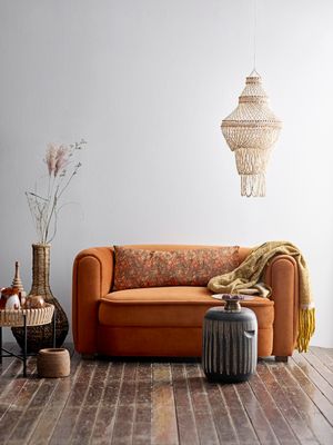 Soffa Brun Polyester | Bloomingville Creative