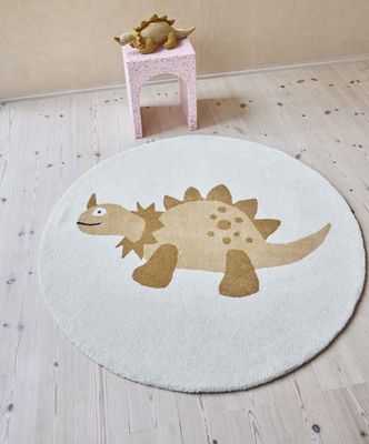 OYOY Billy Dino Rug Saffran Ull