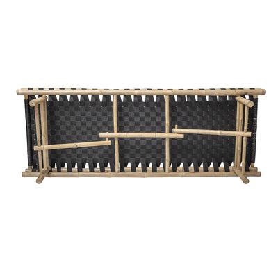 Vida Dagbädd Svart Bambu L190 cm Bloomingville