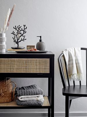 Vas Vit Stengods Barrit | Bloomingville