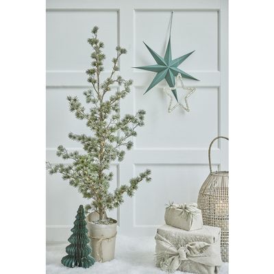 Lene Bjerre Pinea Träd Grön med LED-ljus H115 cm