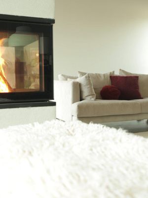 Svanefors Lilo Prydnadskudde Vinröd 25 cm