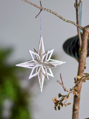 Prydnad Silver Plast Chue | Bloomingville
