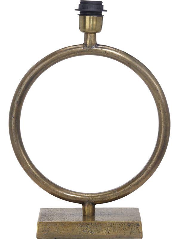 Circle Lampfot Rustik mässing 54cm | PR Home