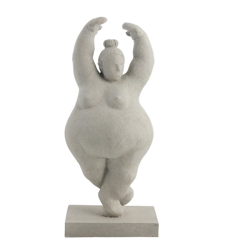 Serafina Dekoration Grå Polyresin H28 cm Lene Bjerre