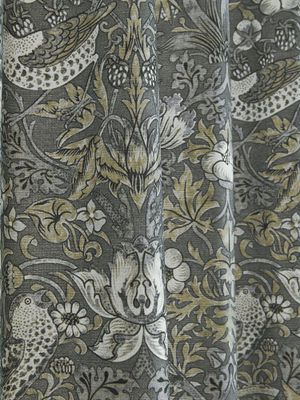 Svanefors Vilja Gardin 2-pack Grå 130x250 cm