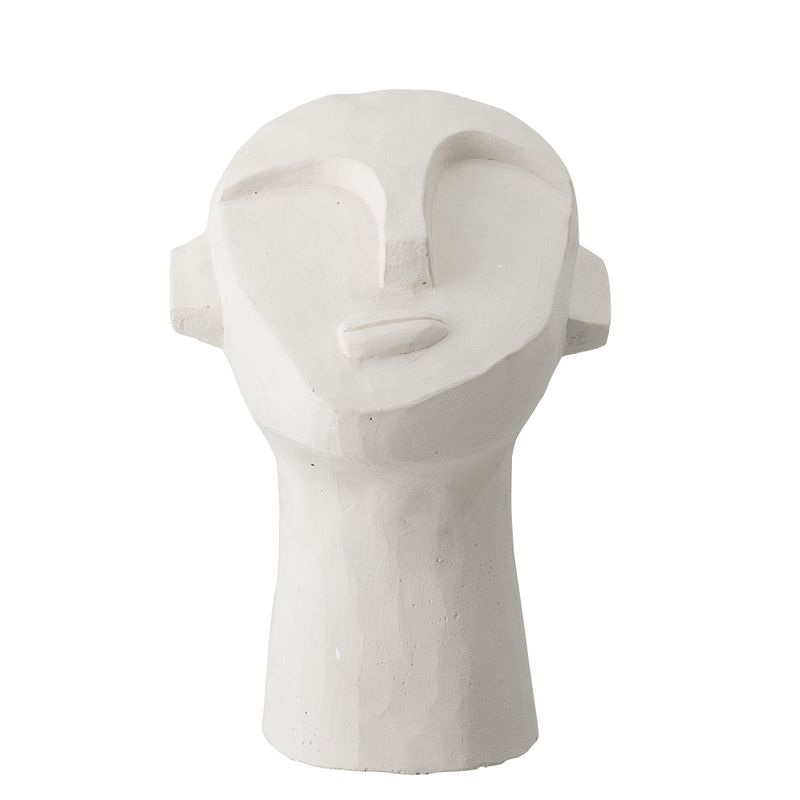Indo Dekoration Vit Cement H22cm Bloomingville
