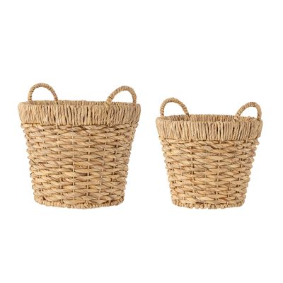 Korg Natur Vattenhyacint Meluna Set om 2 | Bloomingville