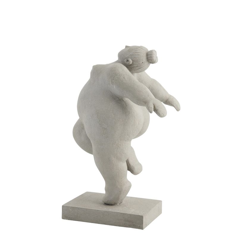 Serafina Dekoration Grå Polyresin H23 cm Lene Bjerre