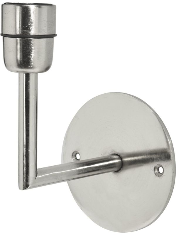 Base Vägglampa Mattkrom 13cm | PR Home