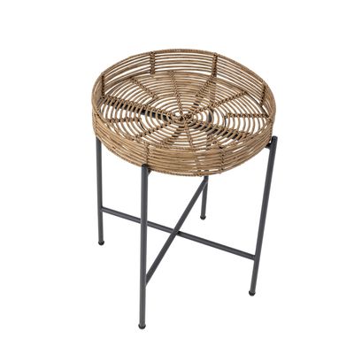 Dudine Lounge set Natur Metall Ø45 cm Set om 3 Bloomingville