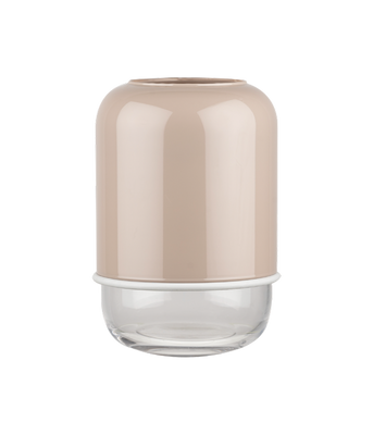 Muurla Capsule Vas Klar/Beige