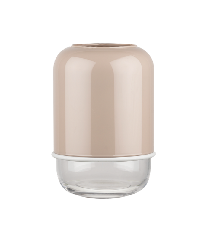 Muurla Capsule Vas Klar/Beige