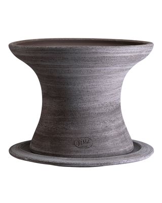 Bergs Potter Celeste RAW Kruka Med Fat Grå, H 28 cm