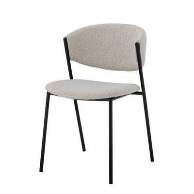 Matsalsstol Vit Polyester Marlo | Bloomingville