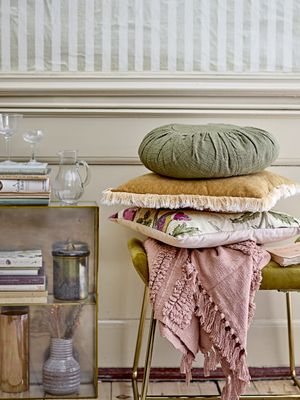 Megan Pall Gul Polyester H50cm Bloomingville