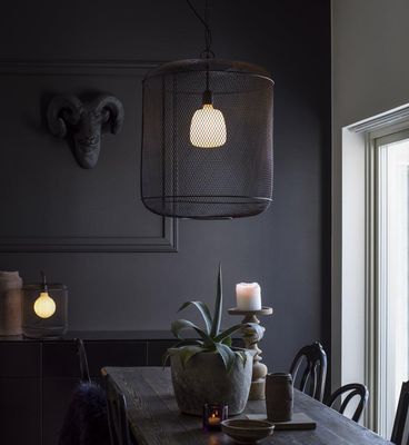 Grid Taklampa Svart 40cm | PR Home