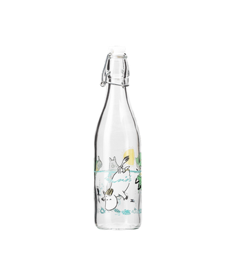 Muurla Mumin Glasflaska Fun in the Water 0,5 L