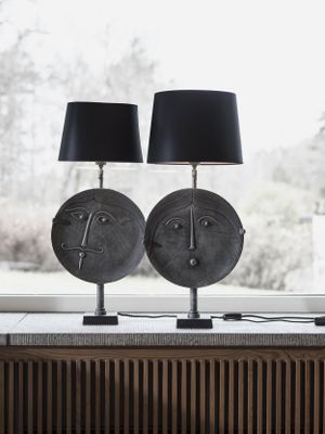 Mrs Round Lampfot Grå 55cm | PR Home